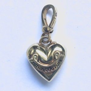 Juicy Couture Puffy Heart Charm